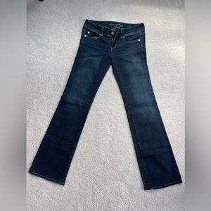 American Eagle Slim Boot size 4, low rise jeans